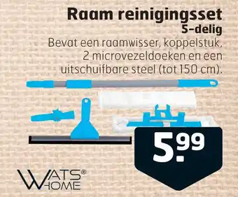 Trekpleister Raam reinigingsset aanbieding