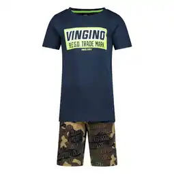 Wehkamp Vingino shortama WALBERTO donkerblauw/army aanbieding