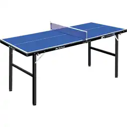 Wehkamp Buffalo Mini deluxe Indoor tafeltennistafel (blauw) aanbieding