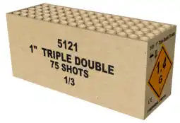Vuurwerk Expert 1 75shots Triple Double aanbieding
