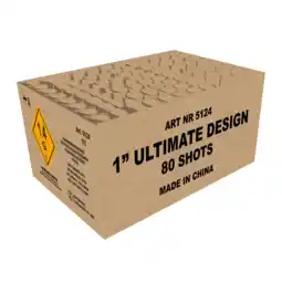 Vuurwerk Expert 1 80shots Ultimate Design aanbieding