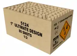 Vuurwerk Expert 1 80shots Ultimate Design aanbieding