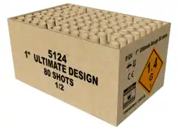 Vuurwerk Expert 1 80shots Ultimate Design aanbieding