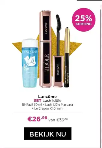 ICI Paris XL Lancome Set Lash Idole aanbieding