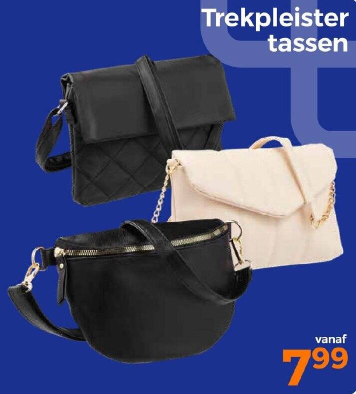 Trekpleister tassen aanbieding bij Trekpleister