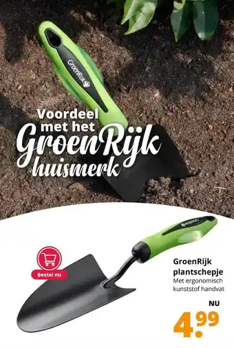 GroenRijk GroenRijk Plantschepje aanbieding