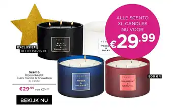 ICI Paris XL Alle Scento XL Candles Nu Voor 800 gr aanbieding