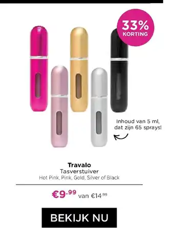 ICI Paris XL Travalo Tasverstuiver aanbieding