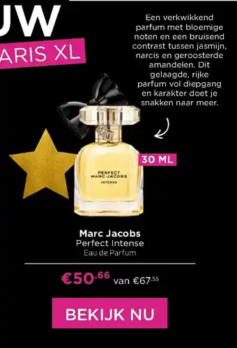 ICI Paris XL Marc Jacobs Perfect Intense 30 ml aanbieding