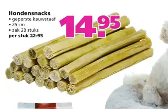 Ranzijn Hondensnacks 25 cm per stuk aanbieding