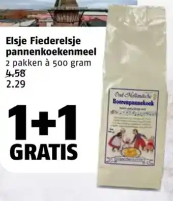 Poiesz Elsje fiederelsje pannenkoekenmeel aanbieding