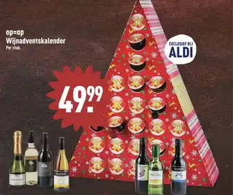 ALDI Wijnadventskalender aanbieding