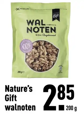 ALDI Nature's Gift walnoten aanbieding