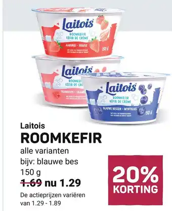 Ekoplaza Laitois ROOMKEFIR aanbieding