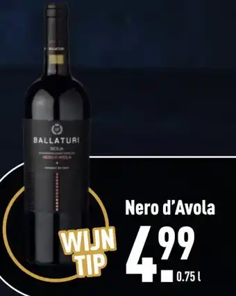 ALDI Nero d'Avola aanbieding