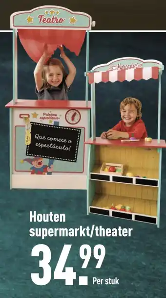 ALDI Houten sunermarkt/theater aanbieding