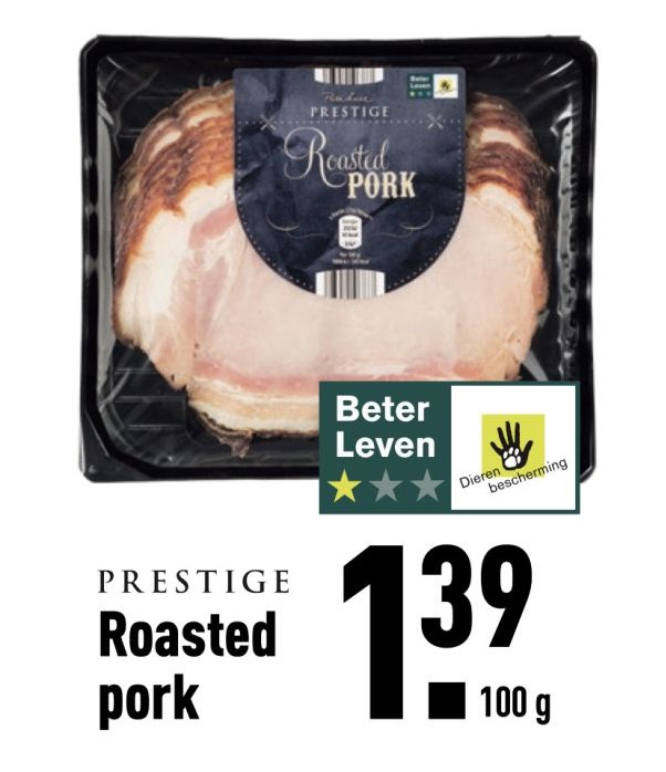 Roasted pork aanbieding bij ALDI