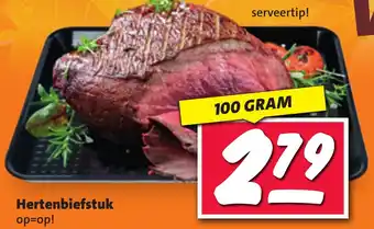 Nettorama Hertenbiefstuk aanbieding
