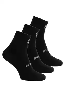 Wehkamp Rogelli Senior sportsokken - set van 3 zwart aanbieding