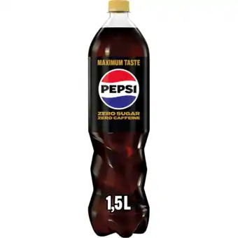 Jumbo Pepsi Zero Caffeïne vrij Frisdrank 1, 5L aanbieding