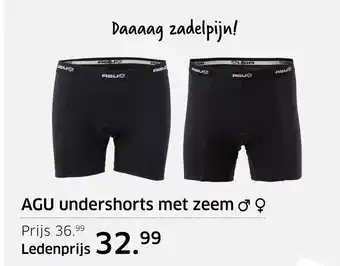 ANWB AGU undershorts met zeem aanbieding