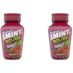 Albert Heijn Smint Sours Strawberry 2-pack aanbieding