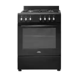 MediaMarkt Everglades Evck6012 Gasfornuis 60 Cm Matzwart Fornuis aanbieding