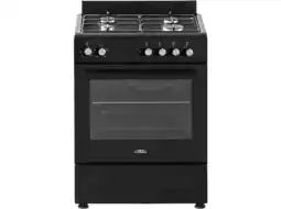 MediaMarkt Everglades Evck6010 Gasfornuis 60 Cm Matzwart Fornuis aanbieding