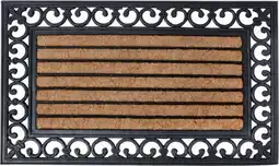 Intratuin Esschert Design kokosmat Streep naturel 75,5 x 45,5 cm aanbieding