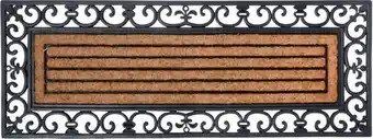 Intratuin Esschert Design kokosmat Streep naturel 119,5 x 45 cm aanbieding