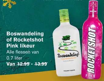 Hoogvliet Boswandeling of Rocketshot Pink likeur aanbieding