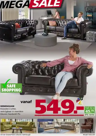 Seats and Sofas Birmingham aanbieding