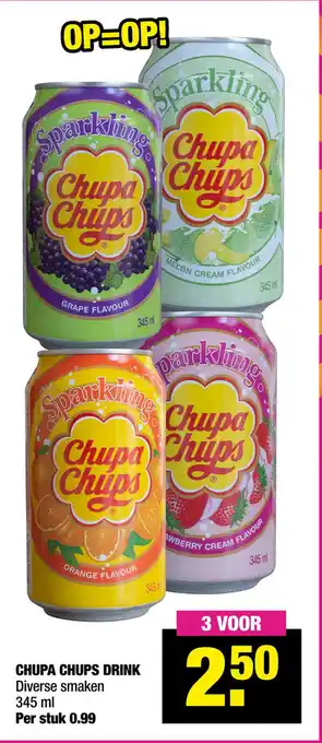 Big Bazar Chupa Chups Drink 345ml aanbieding