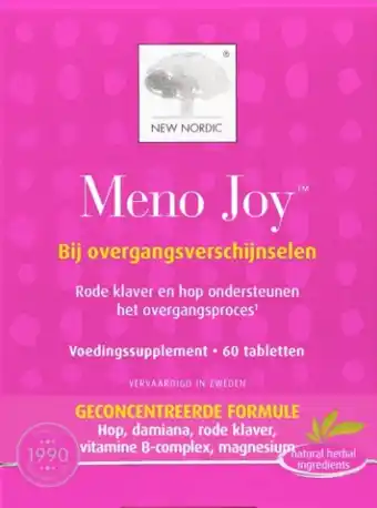 De Online Drogist New Nordic Meno Joy Tabletten aanbieding