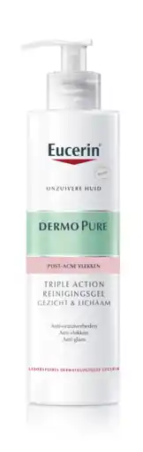 De Online Drogist Eucerin DermoPure Triple Action Reingingsgel aanbieding