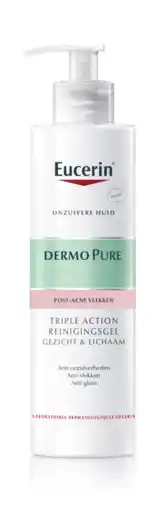 De Online Drogist Eucerin DermoPure Triple Action Reingingsgel aanbieding