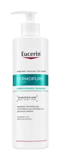 De Online Drogist Eucerin DermoPure Triple Action Reingingsgel aanbieding