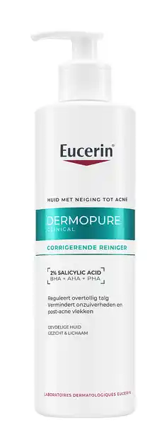 De Online Drogist Eucerin DermoPure Triple Action Reingingsgel aanbieding