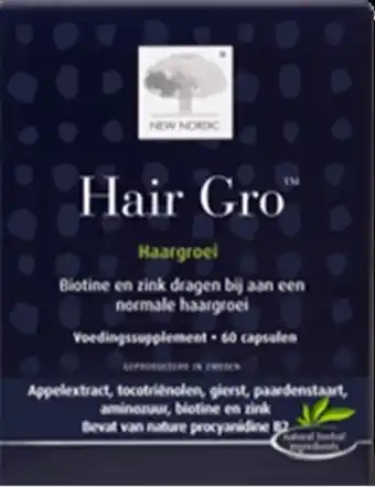 De Online Drogist New Nordic Hair Gro Capsules aanbieding