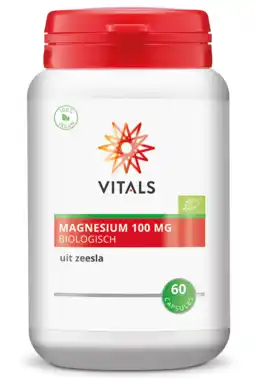 De Online Drogist Vitals Magnesium 100mg Capsules aanbieding