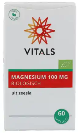 De Online Drogist Vitals Magnesium 100mg Capsules aanbieding