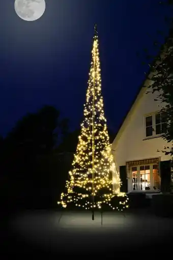 Welkoop Fairybell 6 meter - Vlaggenmast kerstboom aanbieding