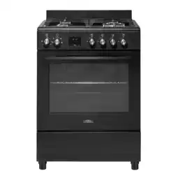 MediaMarkt Everglades Evck6020 Gasfornuis 60 Cm Matzwart Fornuis aanbieding