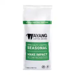 Koffievoordeel.nl Wayang Coffee Beans Seasonal - Koffiebonen 1 KG aanbieding