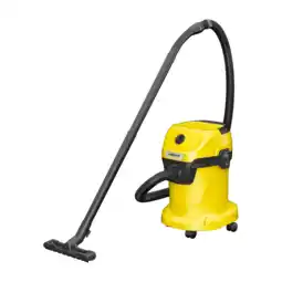 MediaMarkt Karcher WD 3 V-17/4/20 Stofzuiger Zonder Zak Zwart aanbieding