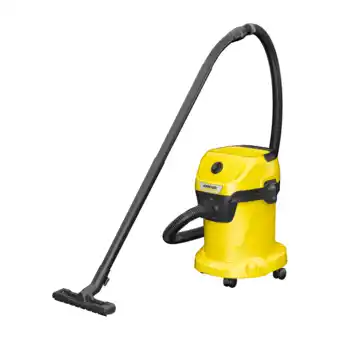 MediaMarkt Karcher WD 3 V-17/4/20 Stofzuiger Zonder Zak Zwart aanbieding