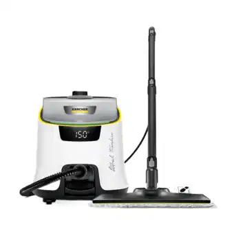 MediaMarkt Karcher Sc 5 Deluxe Signature Line Stoomreiniger Wit aanbieding