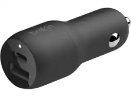 MediaMarkt Belkin Dual Autolader 37w - 25w Usb-c Pd Pps + 12w Usb-a aanbieding