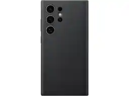 MediaMarkt Samsung Galaxy S24 Ultra Vegan Leather Case Zwart aanbieding