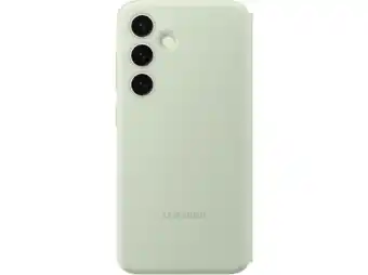 MediaMarkt Samsung Galaxy S24 Smart View Wallet Case Lichtgroen aanbieding